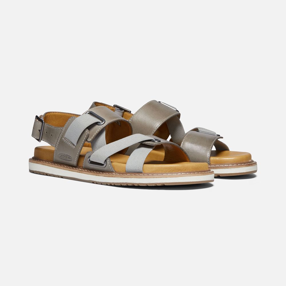 Sandalias con correa Keen Mexico Kaki/Grises - Mujer Lana Z - BJ8634250